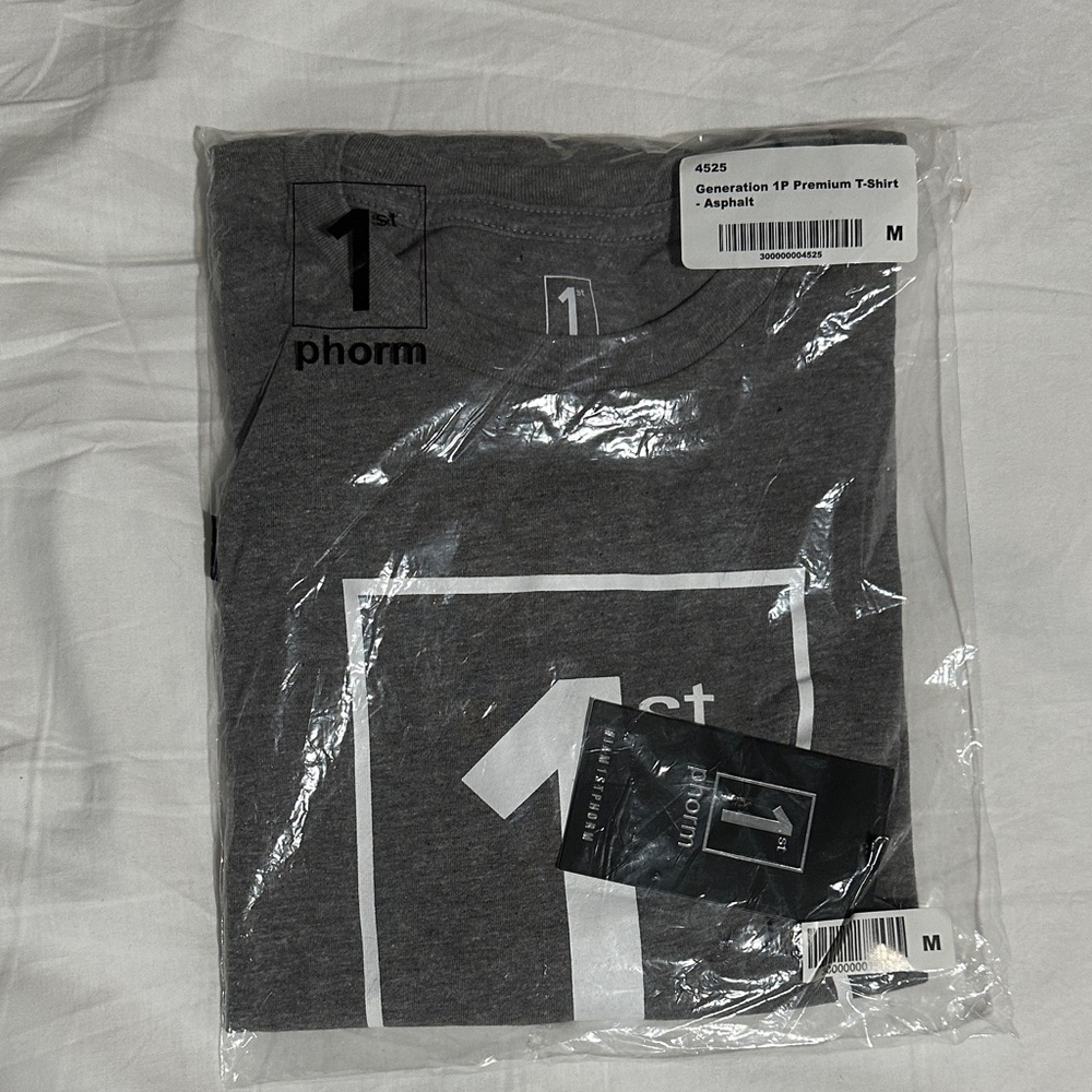 1st Phorm T-Shirt - Men’s/Unisex Asphalt